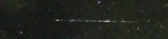 Unprocessed fireball image