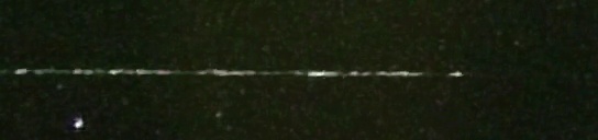 Unprocessed fireball image