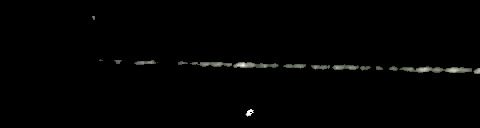 Processed fireball image