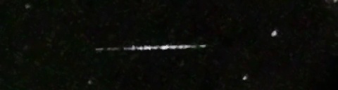 Unprocessed fireball image