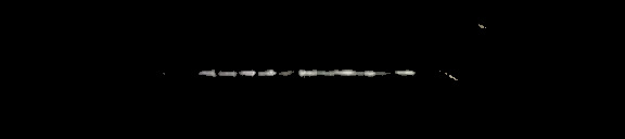 Processed fireball image