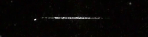 Unprocessed fireball image