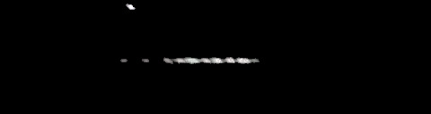 Processed fireball image