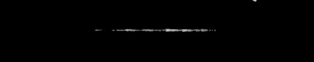 Processed fireball image