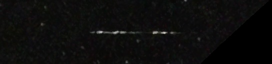 Unprocessed fireball image