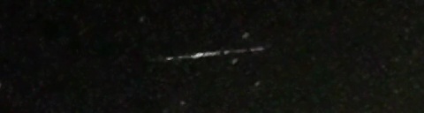Unprocessed fireball image