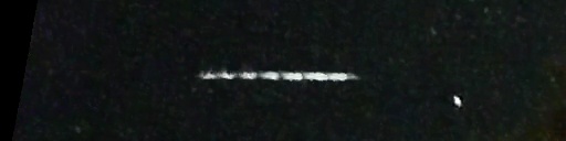 Unprocessed fireball image