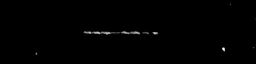 Processed fireball image