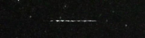 Unprocessed fireball image