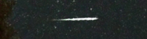 Unprocessed fireball image