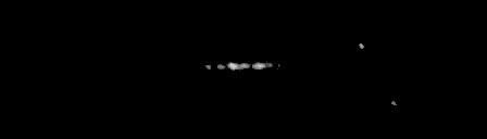 Processed fireball image