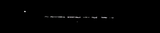 Processed fireball image