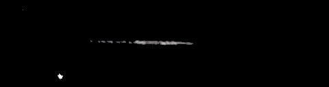 Processed fireball image