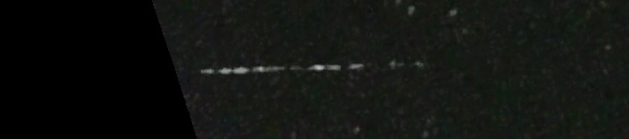 Unprocessed fireball image