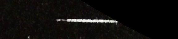 Unprocessed fireball image