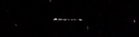 Unprocessed fireball image