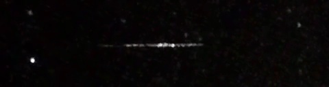 Unprocessed fireball image