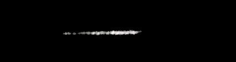 Processed fireball image
