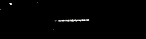 Processed fireball image