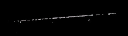 Processed fireball image