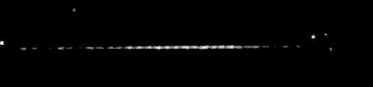 Processed fireball image