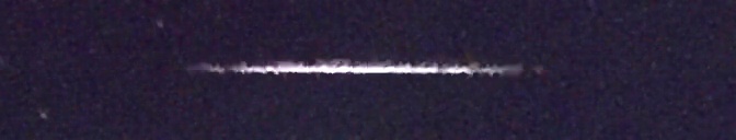 Unprocessed fireball image