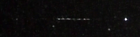 Unprocessed fireball image