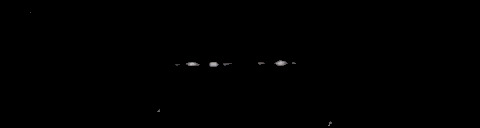 Processed fireball image