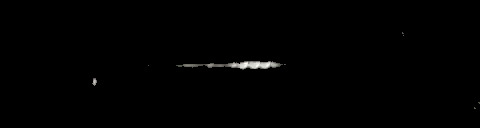 Processed fireball image