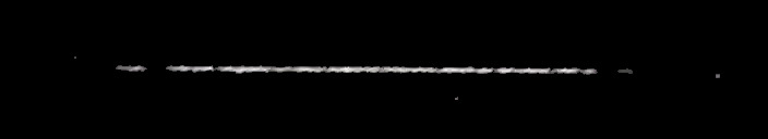 Processed fireball image