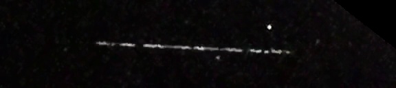 Unprocessed fireball image