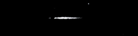 Processed fireball image