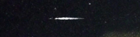 Unprocessed fireball image