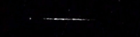 Unprocessed fireball image