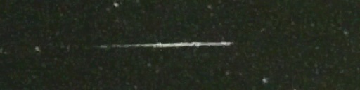 Unprocessed fireball image