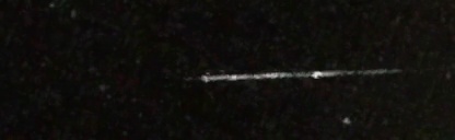 Unprocessed fireball image