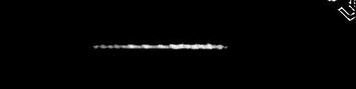 Processed fireball image