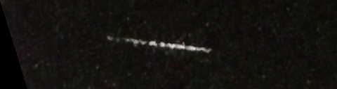 Unprocessed fireball image