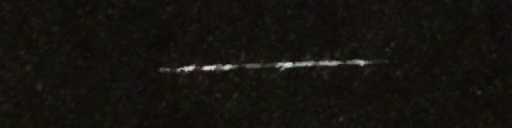 Unprocessed fireball image