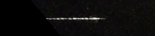 Unprocessed fireball image