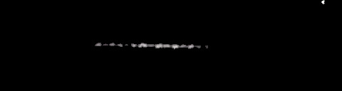 Processed fireball image