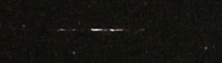 Unprocessed fireball image