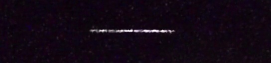 Unprocessed fireball image