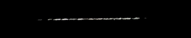 Processed fireball image