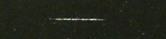 Unprocessed fireball image