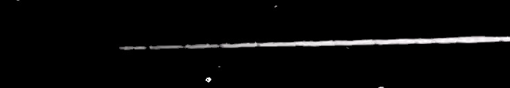 Processed fireball image