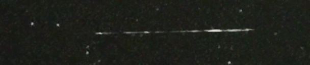 Unprocessed fireball image