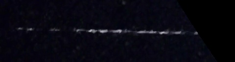 Unprocessed fireball image