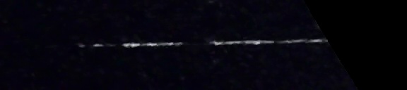 Unprocessed fireball image