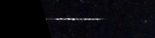 Unprocessed fireball image